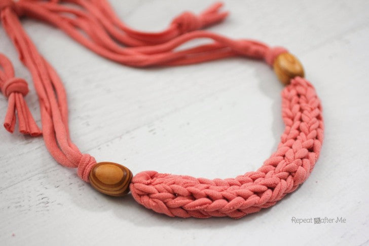 Finger Weave Necklace