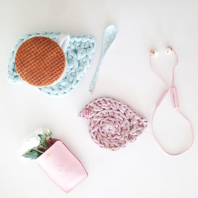 Bird Crocheted Coaster