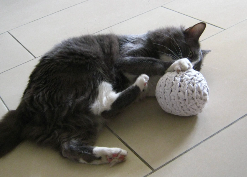 Cat’s Favorite Toy – Crocheted Balls