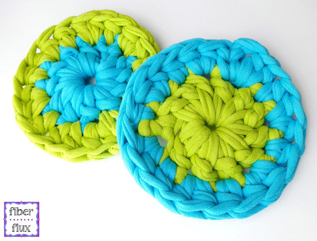 T-Shirt Yarn Coasters